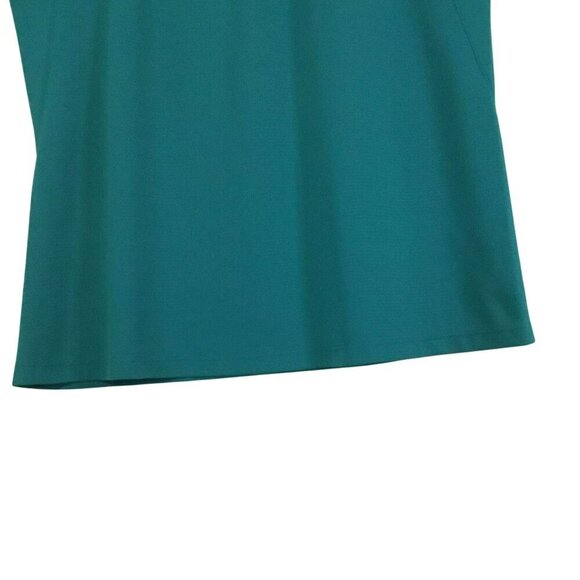 L. L. Bean Performance Tee Short Sleeve Pullover Women's Large Aqua Activewear - Picture 3 of 8